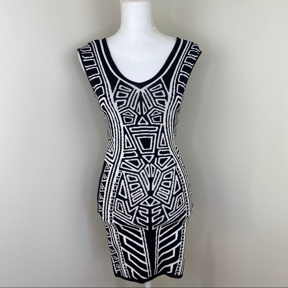 Jealous Tomato Bodycon Dress Black Size S - Picture 1 of 7